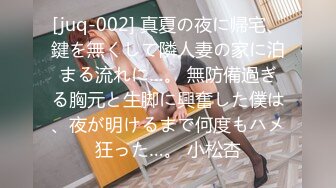 [juq-002] 真夏の夜に帰宅、鍵を無くして隣人妻の家に泊まる流れに…。 無防備過ぎる胸元と生脚に興奮した僕は、夜が明けるまで何度もハメ狂った…。 小松杏