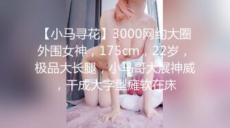 【小马寻花】3000网约大圈外围女神，175cm，22岁，极品大长腿，小马哥大展神威，干成大字型瘫软在床