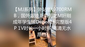 【MJ系列】外站售价700RMB，国外眼镜哥系列之M奸刚成年学生妹Debee16完整版4P 1V时长一小时多[高清无水原档]